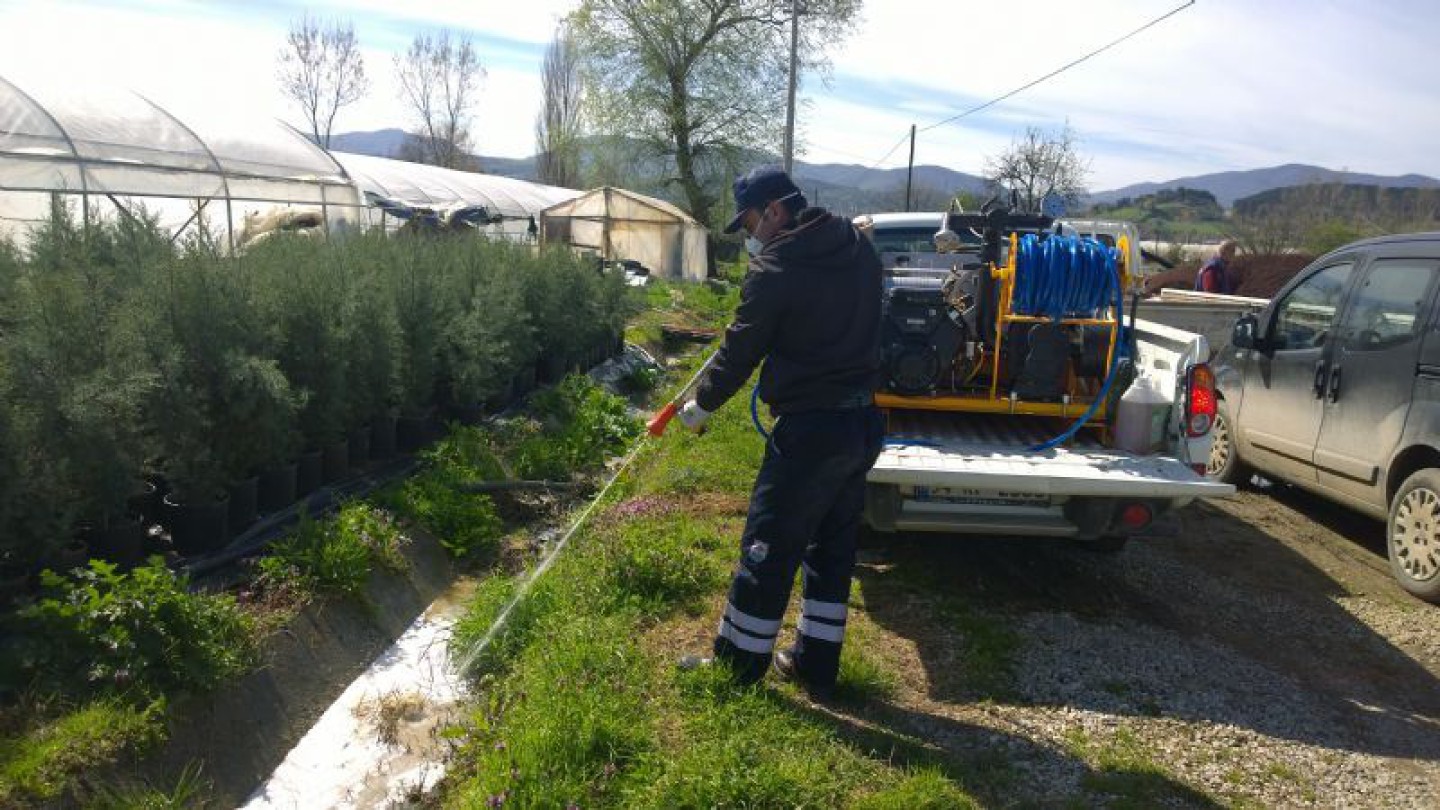 İlaçlama Çalışmaları Aralıksız Yapılıyor