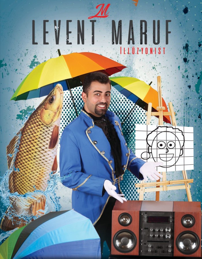 İLLÜZYONİST LEVENT MARUF ÇOCUKLAR İÇİN SAHNE ALACAK