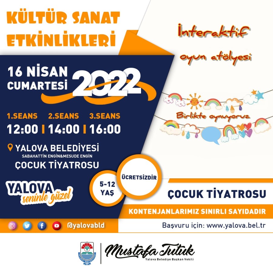 İNTERAKTİF OYUN ATÖLYESİ MİNİKLERE KEYİFLİ DAKİKALAR YAŞATACAK