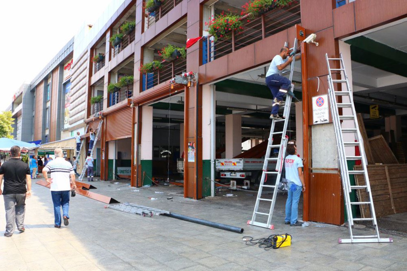 KAPALI PAZAR YERİ DAHA MODERN OLACAK