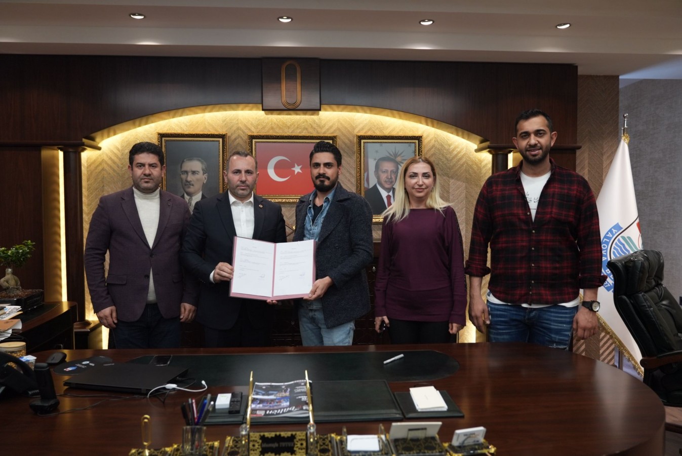 KARŞILIKLI OLARAK PROTOKOL İMZALANDI