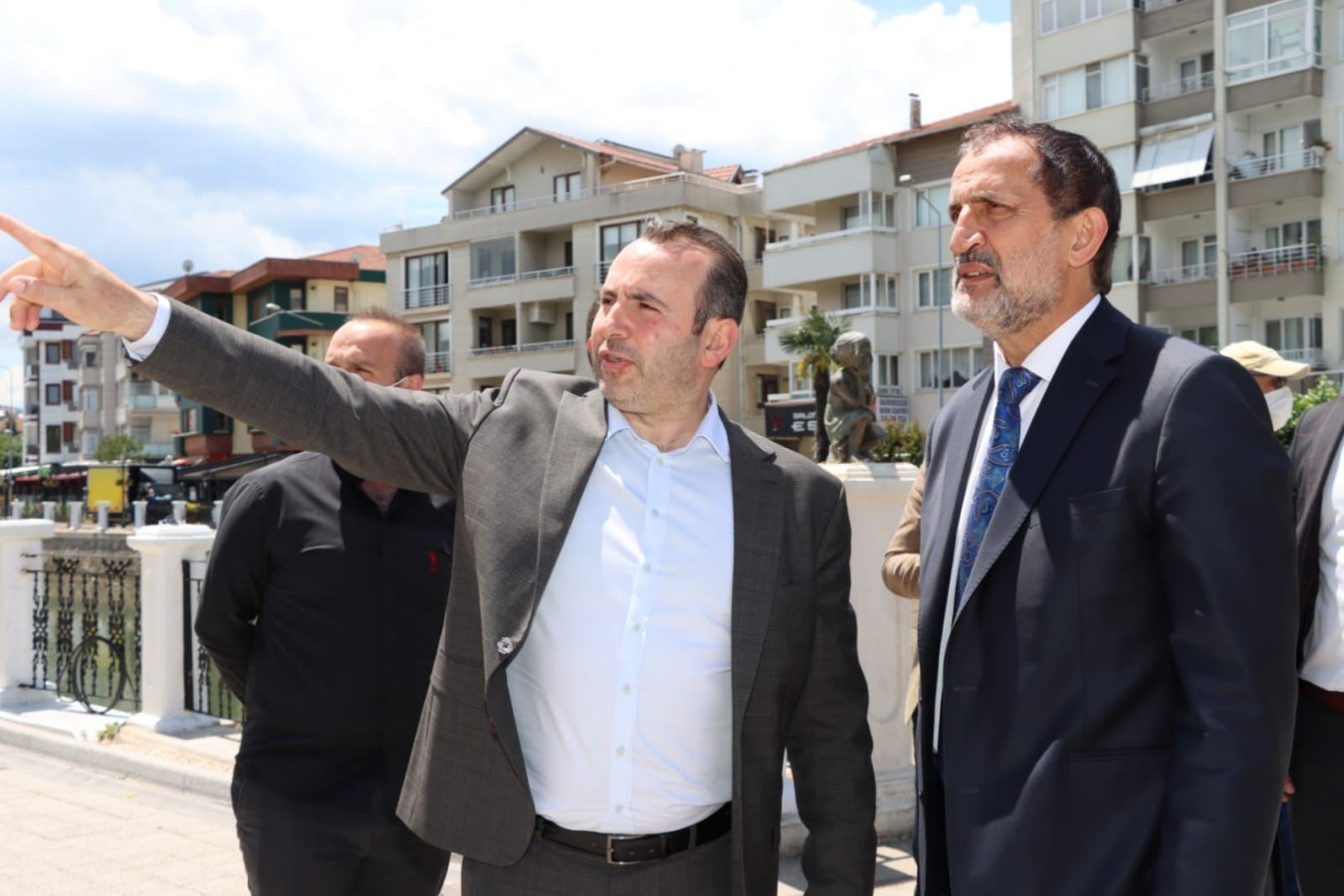 KAYNAŞLI BELEDİYE BAŞKANI BAŞKAN VEKİLİ TUTUK’U ZİYARET ETTİ