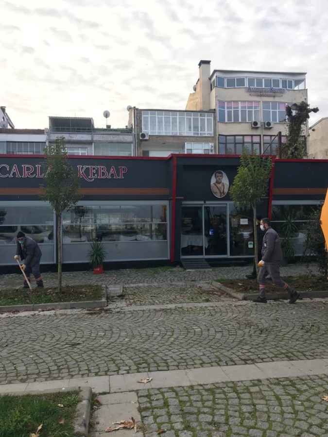 KESİLEN AĞAÇLARIN YERİNE YENİLERİ DİKİLDİ