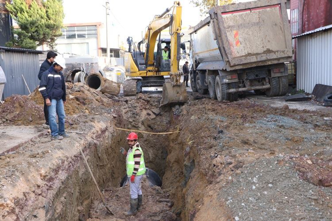 KİRAZLI SANAYİ BÖLGESİNDE ÇALIŞMALAR YOĞUNLAŞTI