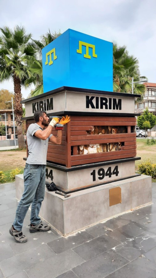 KIRIM ANITI TAMİR EDİLDİ