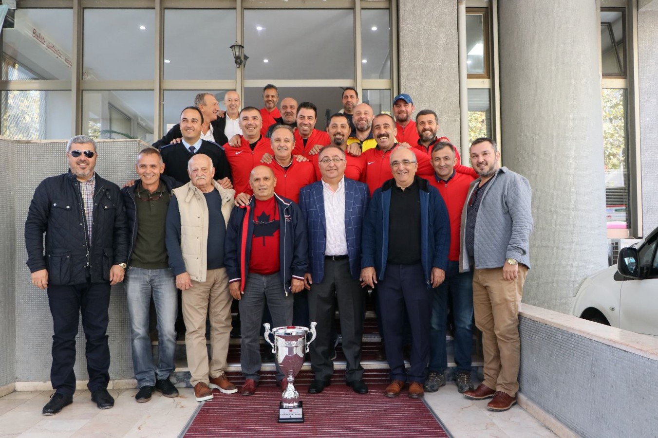 MASTERLAR’DAN BAŞKAN SALMAN’A ZİYARET