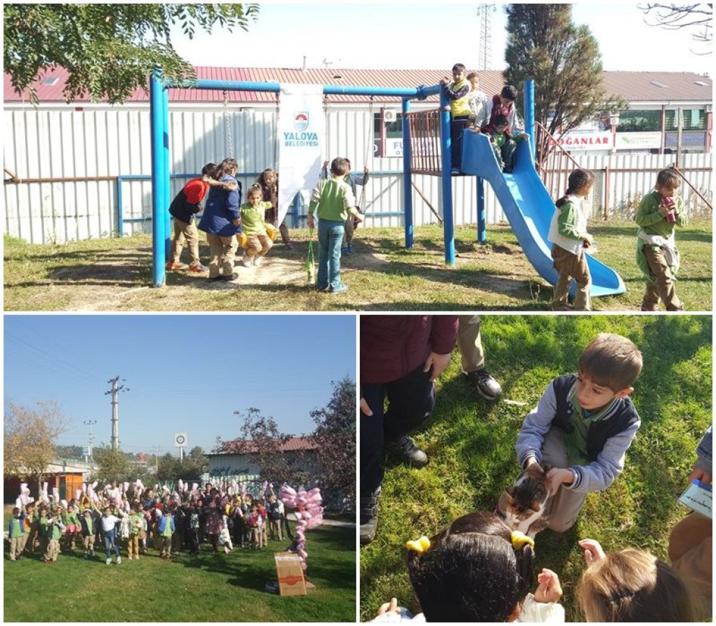 MİNİK ÖĞRENCİLER BARINAĞI GEZDİ