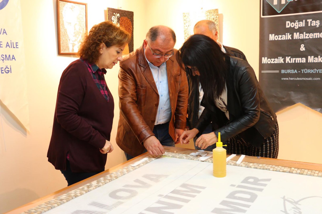 MOZAİK ÇALIŞTAYININ AÇILIŞINI BAŞKAN SALMAN YAPTI