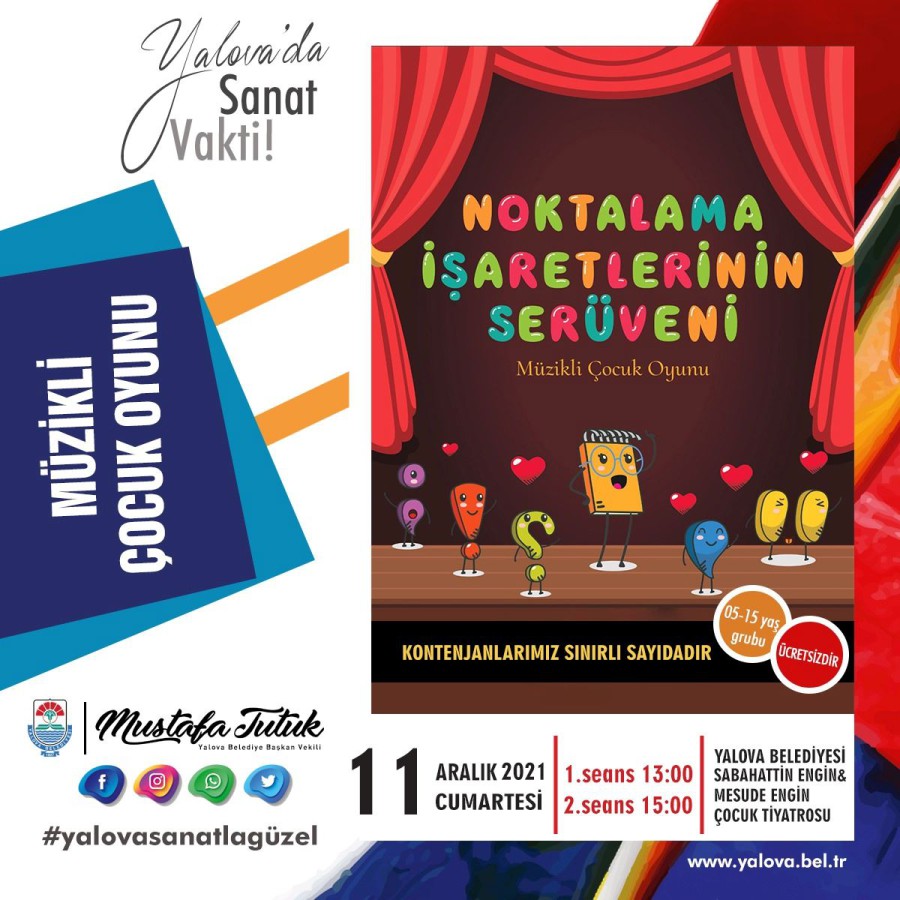 NOKTALAMA İŞARETLERİNİN SERÜVENİ ÇOCUKLARLA BULUŞACAK