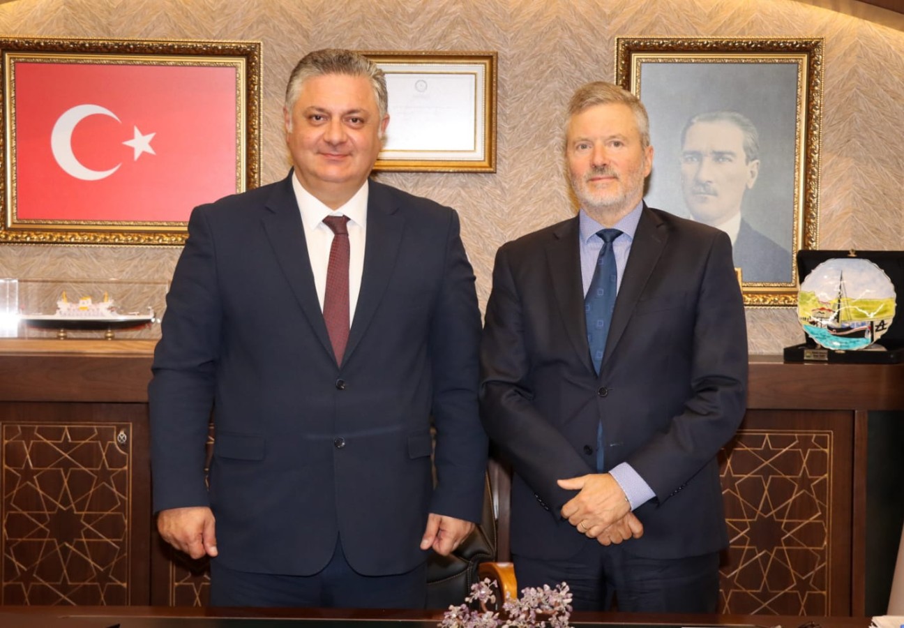 NORVEÇ BÜYÜKELÇİSİ, BAŞKAN MEHMET GÜREL’İN KONUĞU OLDU