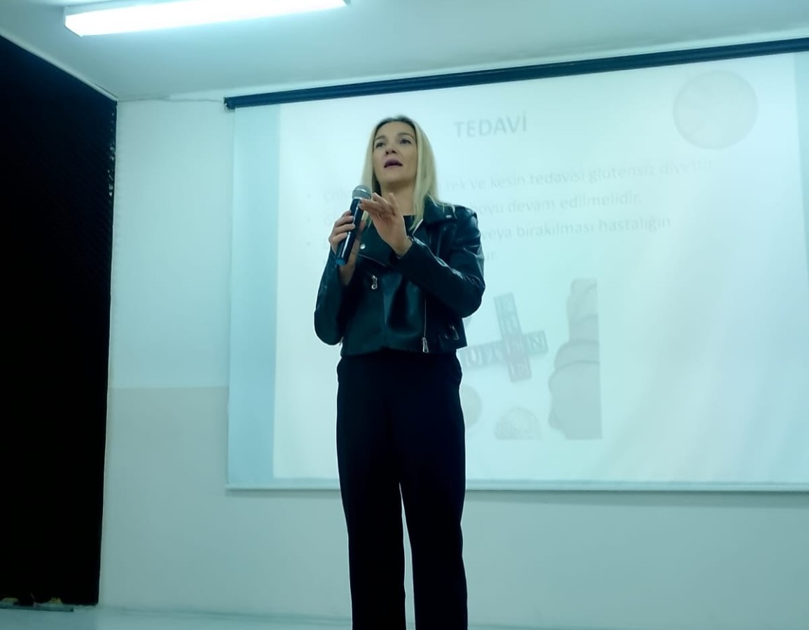 ÖĞRENCİLERE GLUTENSİZ YAŞAM ANLATILDI