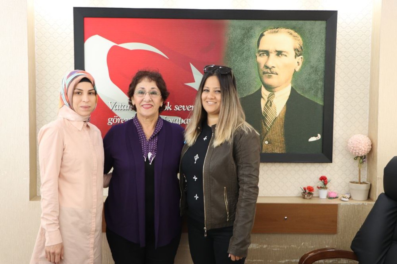 OKUL AİLE BİRLİĞİ’NDEN GÜNER’E ZİYARET