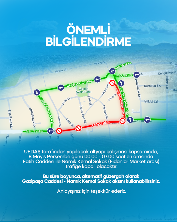 Önemli Bilgilendirme!