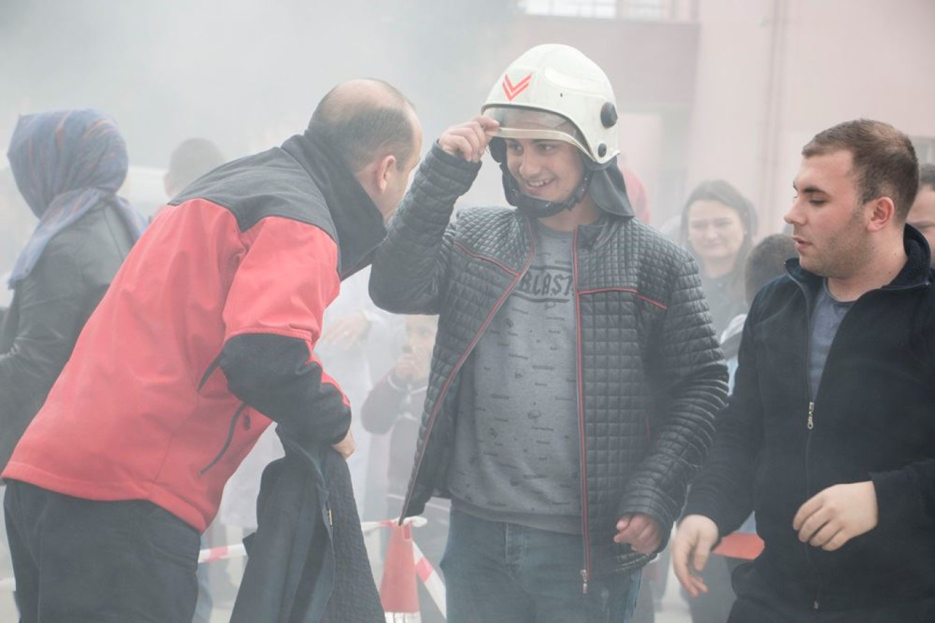 ÖZEL ÇOCUKLAR İTFAİYE TATBİKATININ KONUĞU