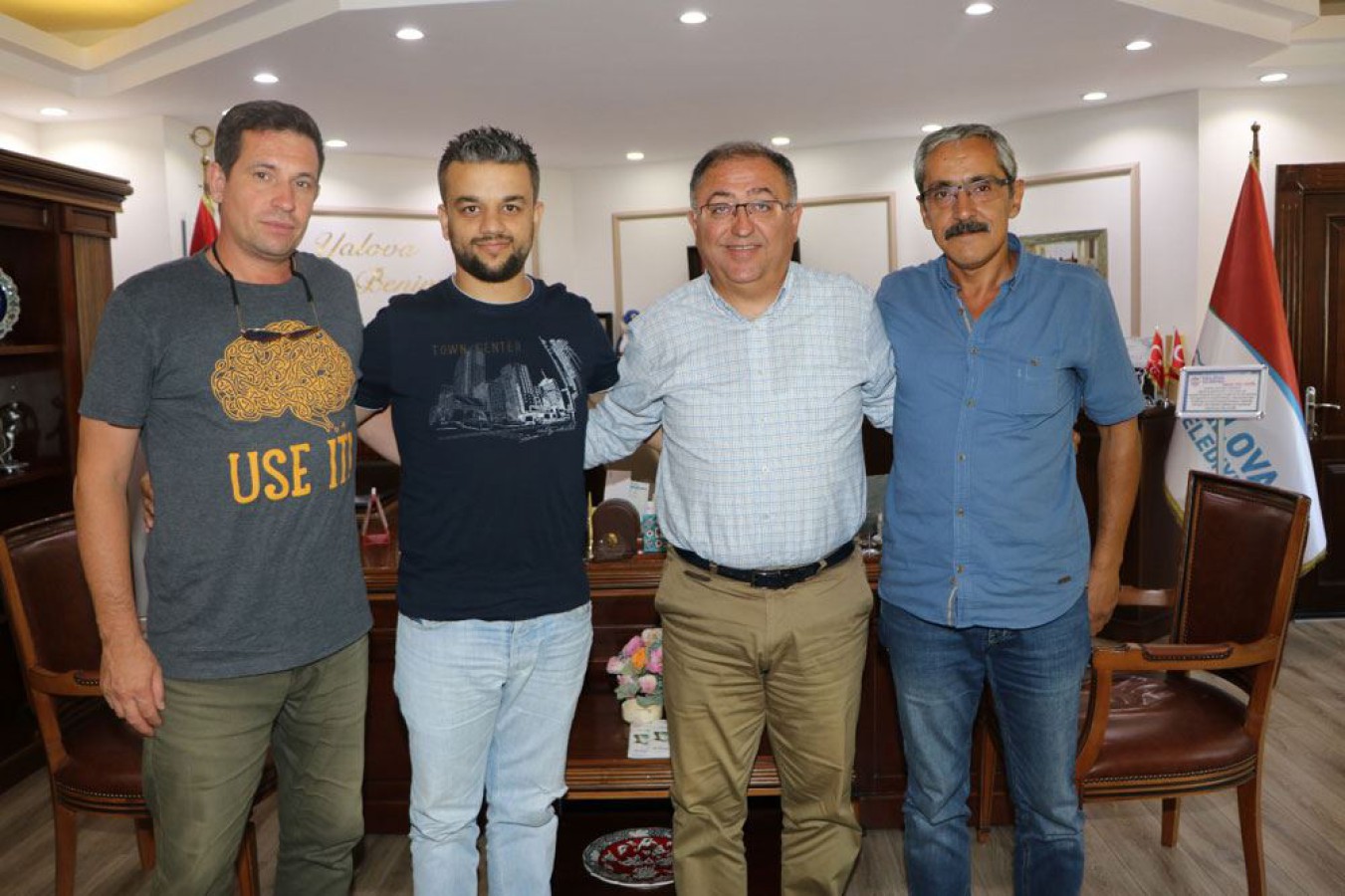 PAFEM’DEN BAŞKAN SALMAN’A ZİYARET