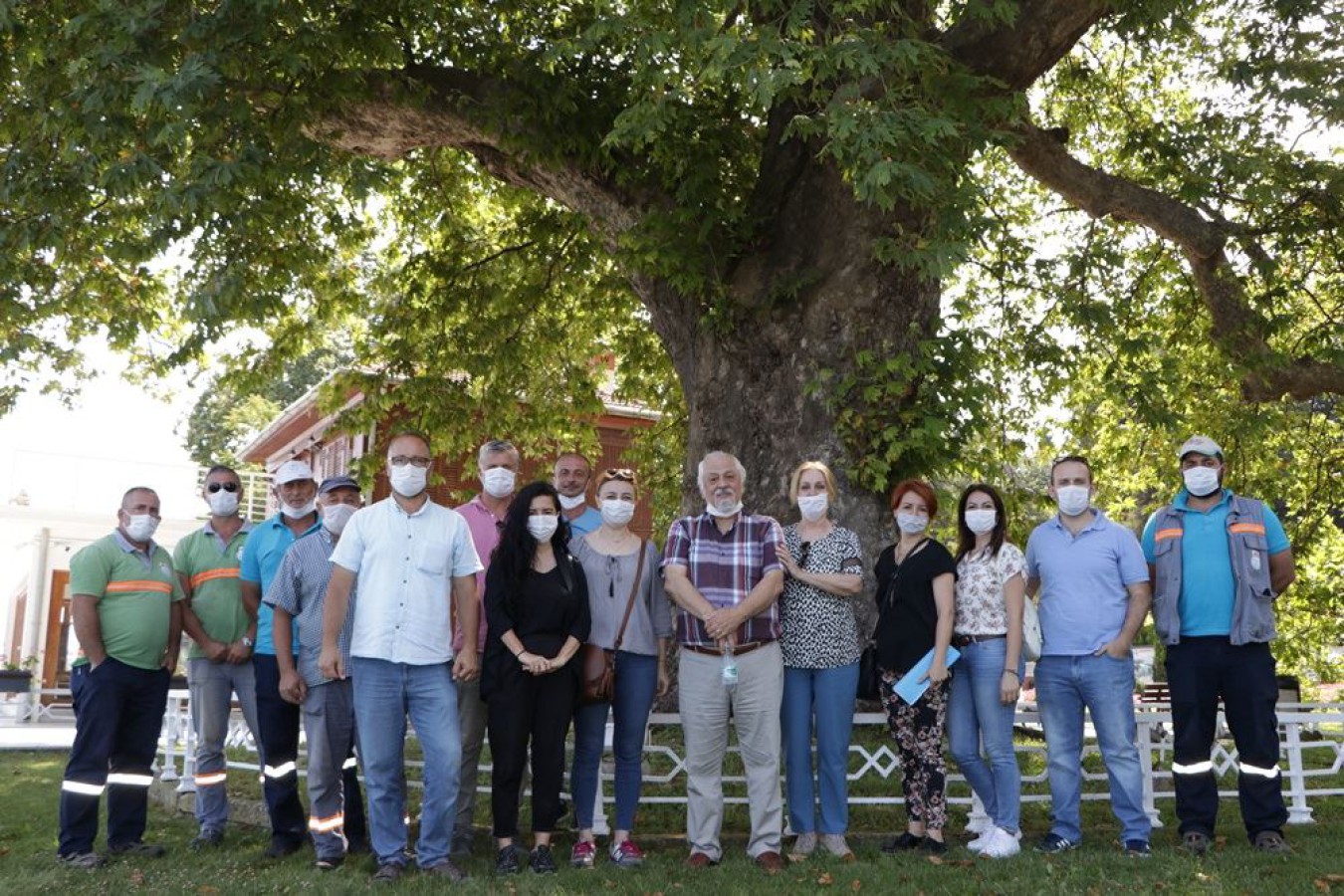 PARK VE BAHÇELER BİRİMİ ANIT AĞAÇLAR KONUSUNDA BİLGİLENDİRİLDİ