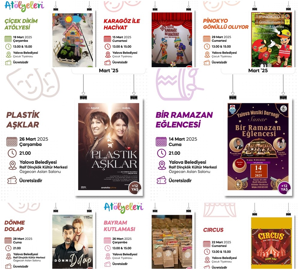 RAMAZAN AYINDA DA KÜLTÜR SANAT ETKİNLİKLERİMİZ DEVAM EDİYOR