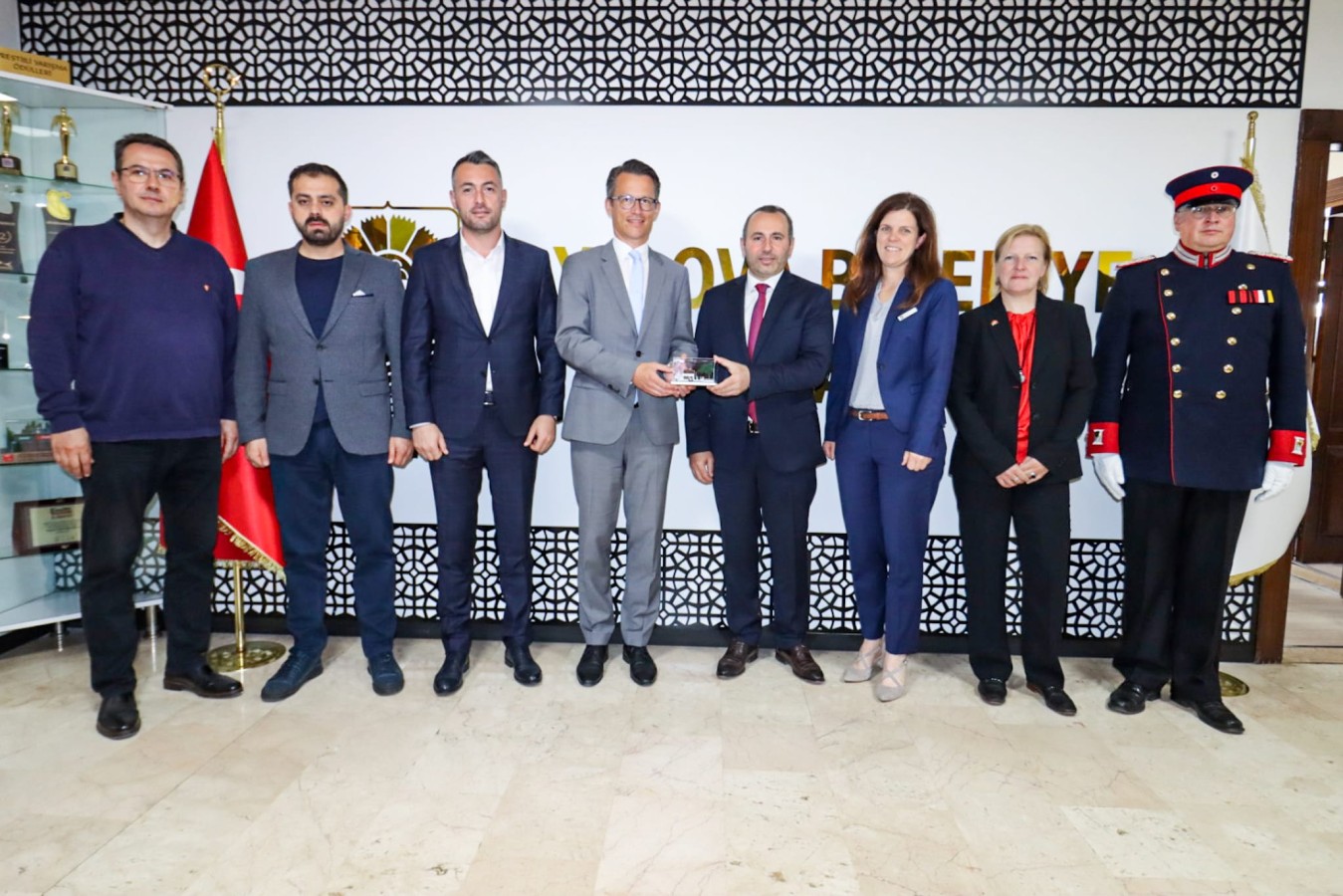 ROTTENBURG HEYETİ BAŞKAN VEKİLİ TUTUK’U ZİYARET ETTİ