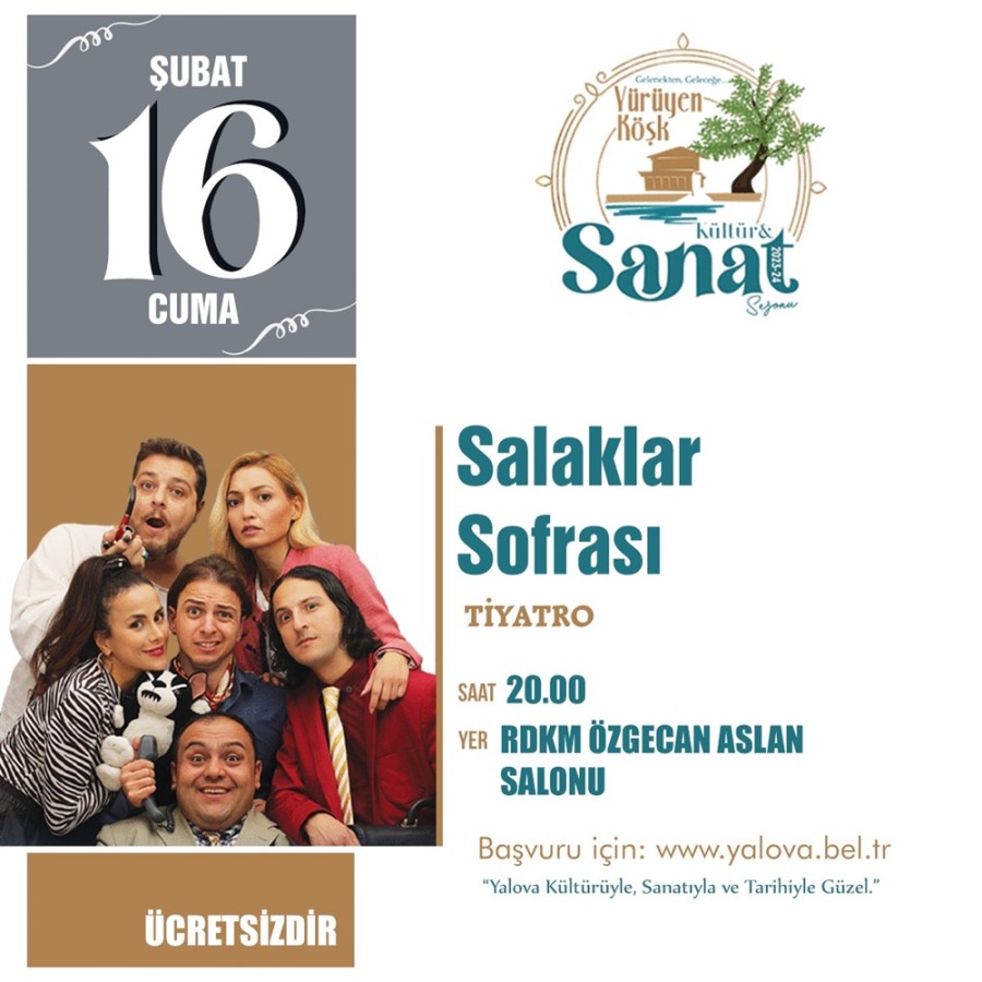SALAKLAR SOFRASI CUMA GÜNÜ SAHNELECEK