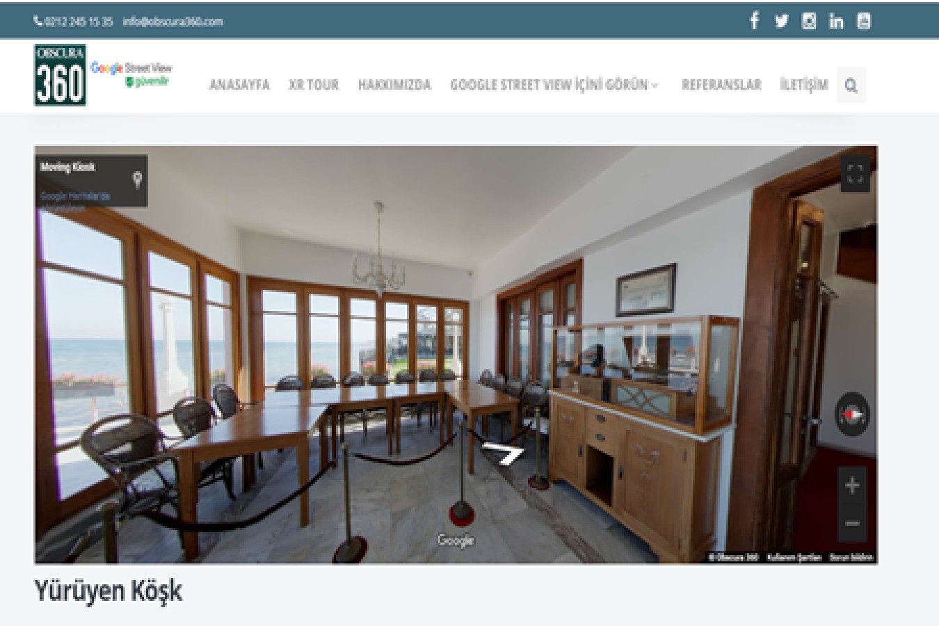 SANAL TUR SAYESİNDE KÖŞK VE MÜZELERİ ZİYARET EDEBİLİRSİNİZ