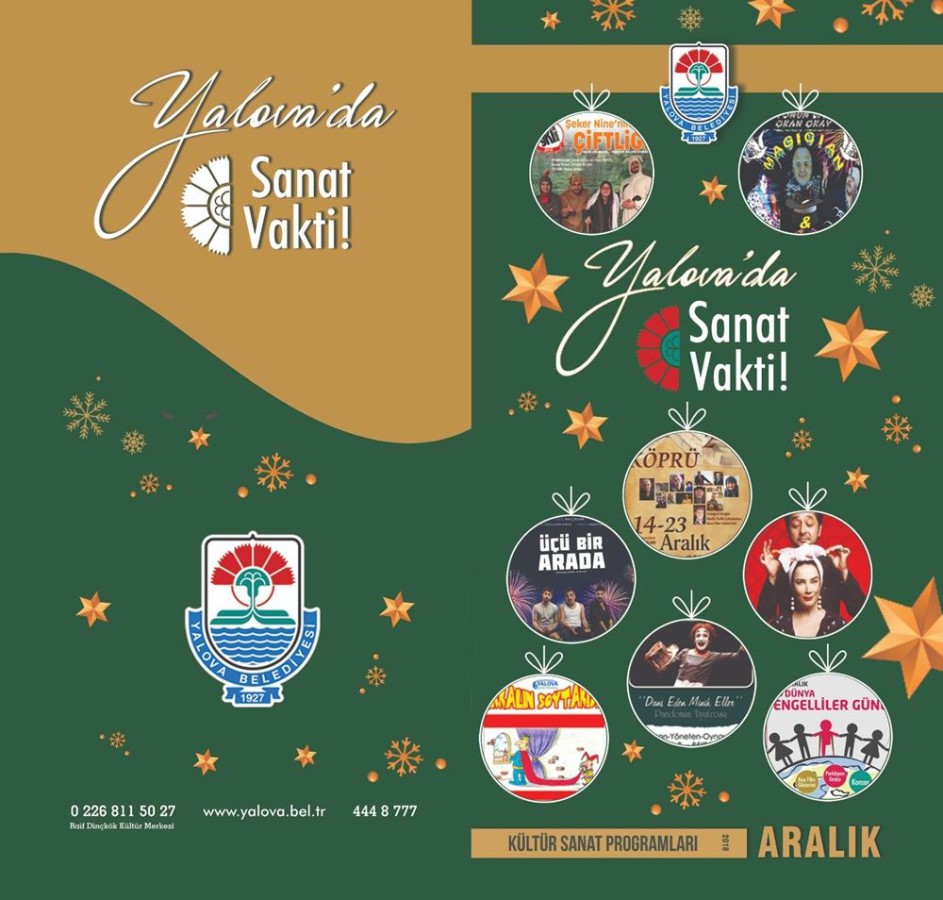 SANAT ETKİNLİKLERİ ARALIK AYI TAKVİMİ BELLİ OLDU