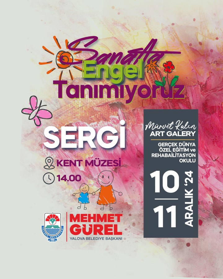 SANATTA ENGEL TANIMIYORUZ SERGİSİ ZİYARETÇİLERİNİ BEKLİYOR