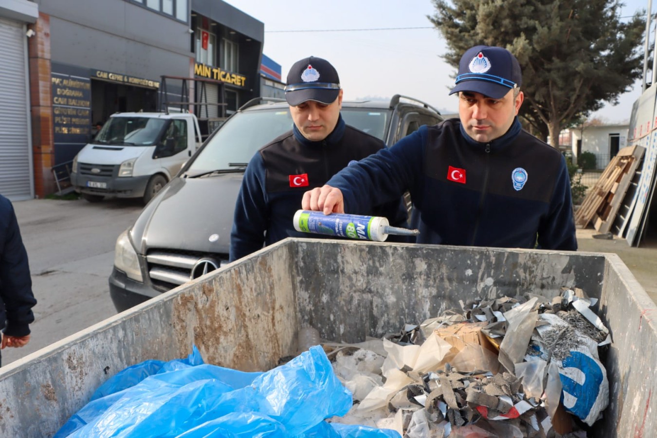 SANAYİ ESNAFI ZİYARET EDİLDİ BİLGİLENDİRME YAPILDI