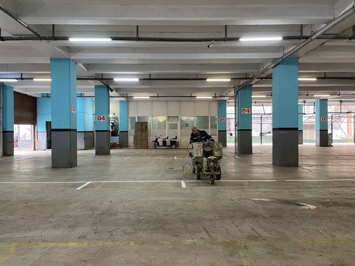 SEBZE MEYVE PAZARI TEZGAH ÇİZGİLERİ YENİLENDİ