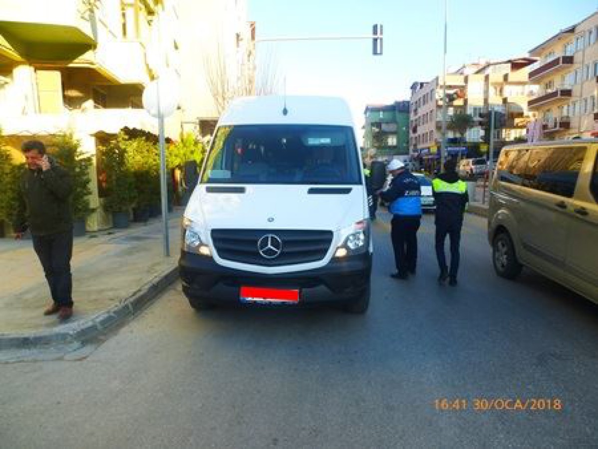 SERVİSLER ARA VERMEDEN DENETLENİYOR