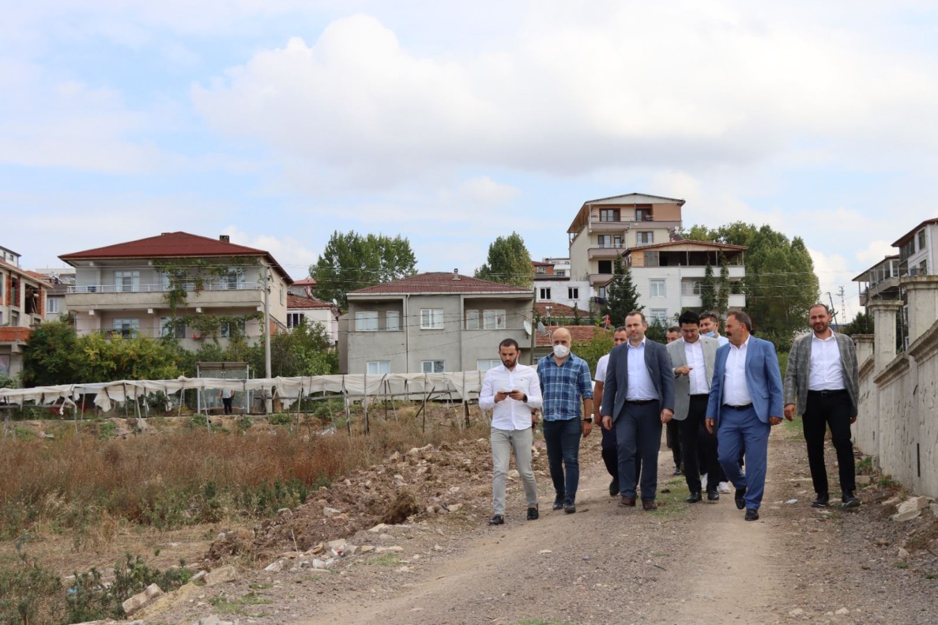 SEYRANTEPE MAHALLESİNDE DOĞAL GAZ ÇALIŞMALARI DEVAM EDİYOR