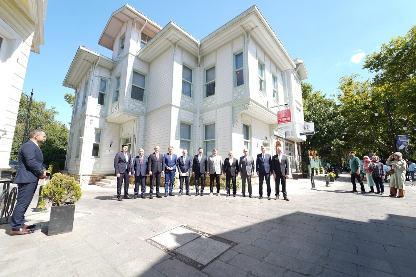 TBB’NİN YENİ OFİS AÇILIŞINA BAŞKAN TUTUK KATILDI
