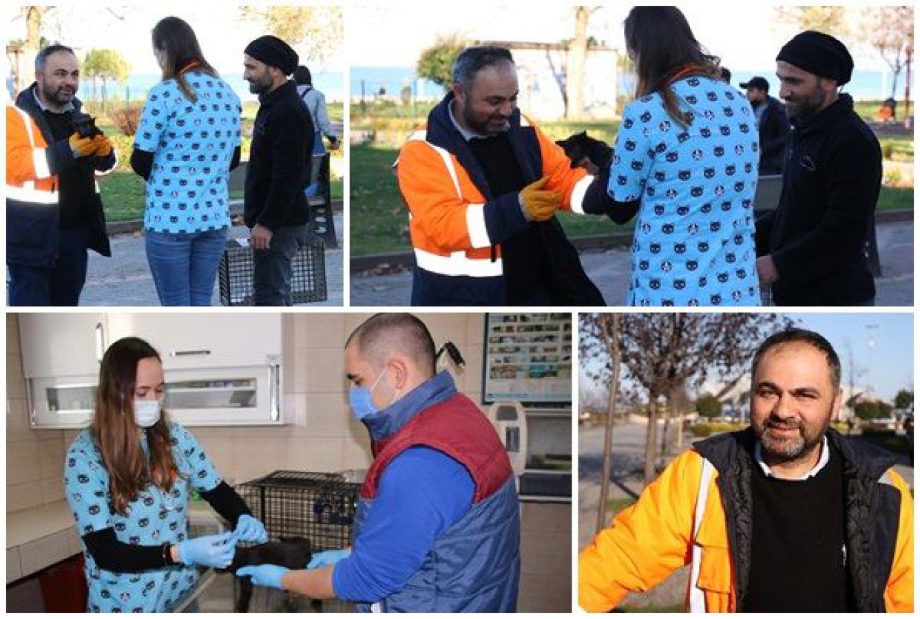 TEMİZLİK PERSONELİNDEN YÜREKLERİ ISITAN DAVRANIŞ