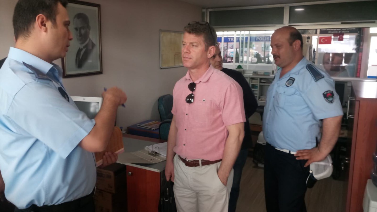 TERMİNALDEKİ FİRMALARA DENETLEME YAPILDI