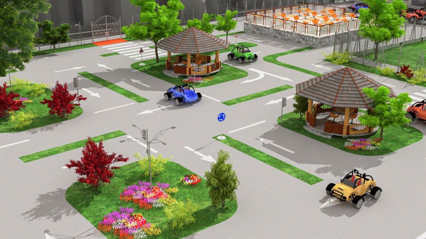 TRAFİK EĞİTİM PARKI İNŞASINA BAŞLANDI