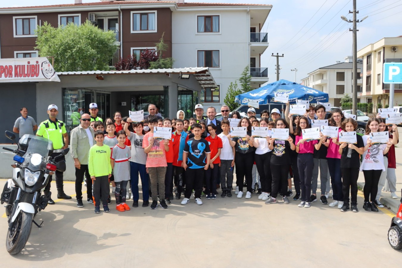 TRAFİK EĞİTİM PARKI’NDA 1200 ÇOCUĞA EĞİTİM VERİLDİ