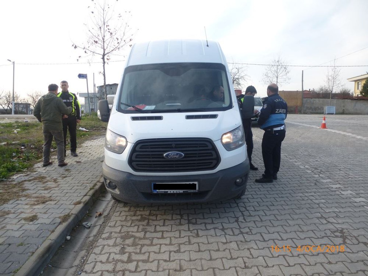 TRAFİK ZABITA EKİPLERİNDEN TOPTANCI ARAÇLARINA UYGULAMA