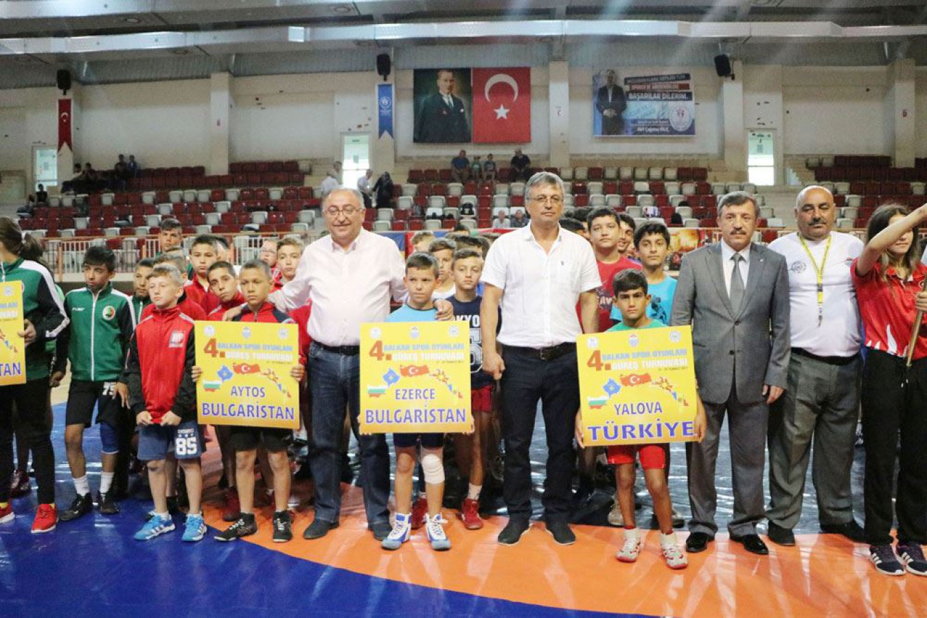 TURNUVAYA 7 ÜLKEDEN 110 SPORCU KATILIYOR