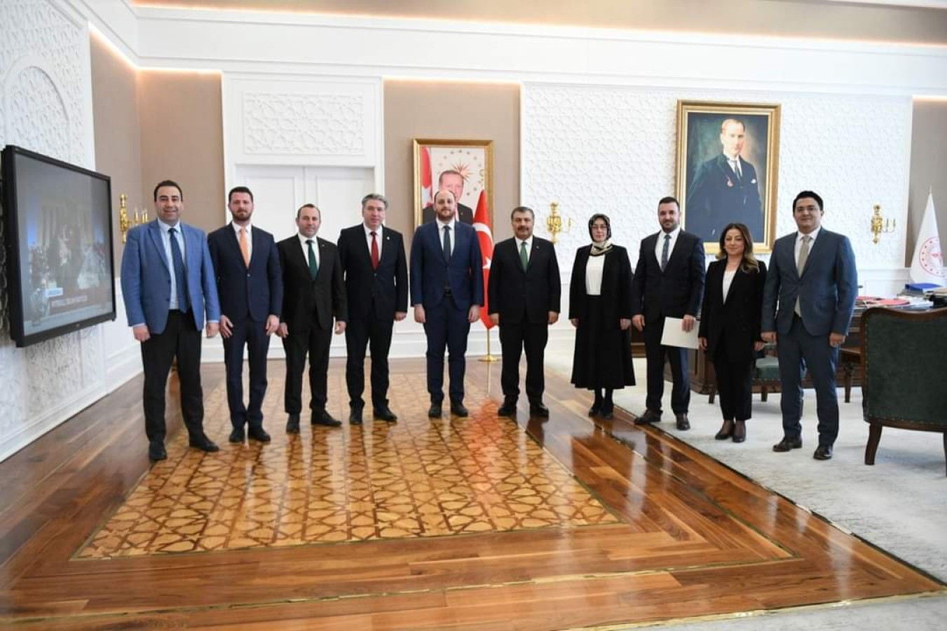 TUTUK, BAKAN BAKAN KOCA VE ÖZHASEKİ’Yİ ZİYARET ETTİ