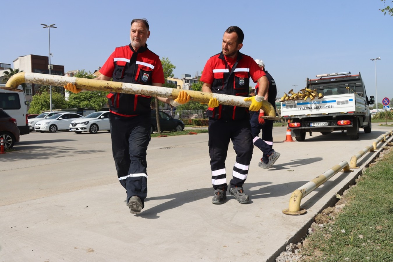 ULAŞIM MÜDÜRLÜĞÜ ÇALIŞMALARINI HIZLANDIRDI