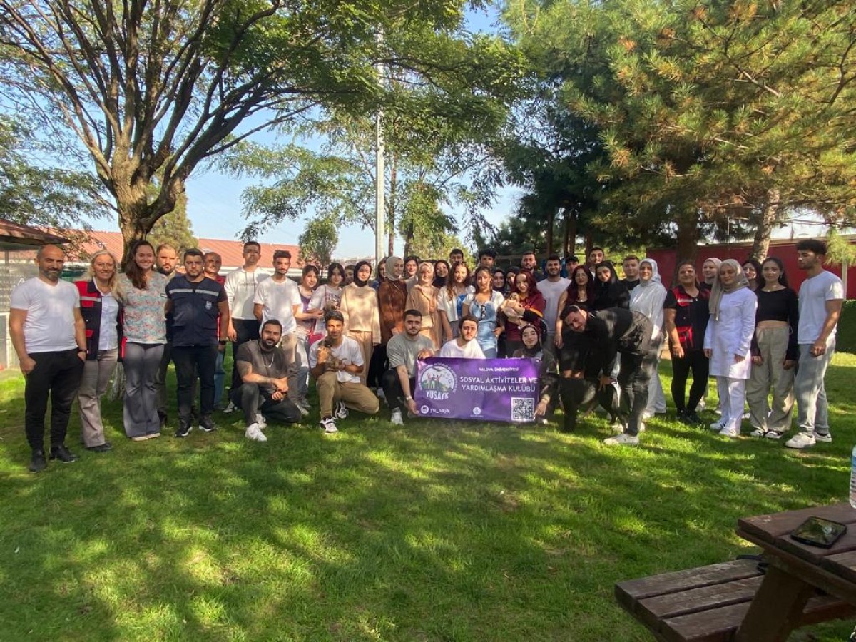 ÜNİVERSİTE ÖĞRENCİLERİNDEN VETERİNERLİĞE ZİYARET