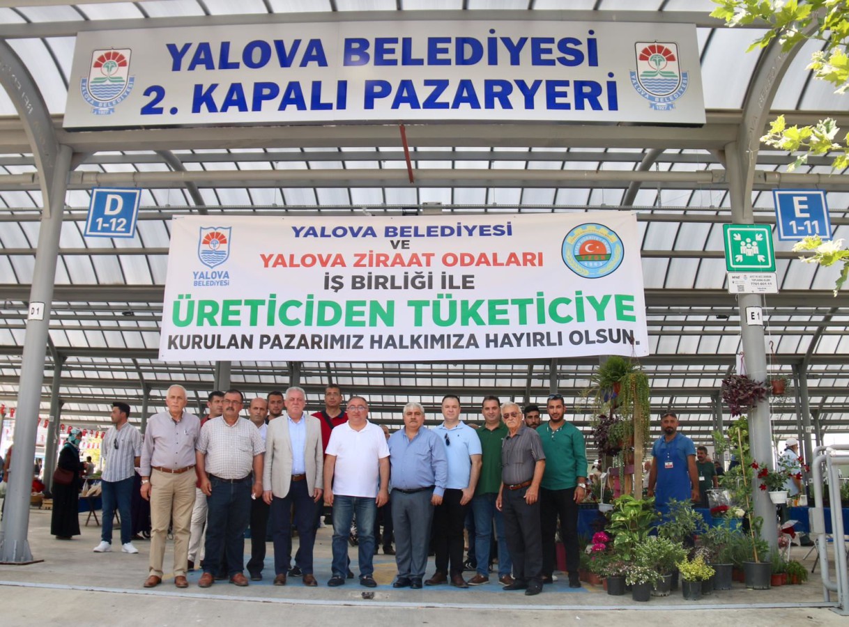 ‘ÜRETİCİDEN TÜKETİCİYE’ PAZARI AÇILDI