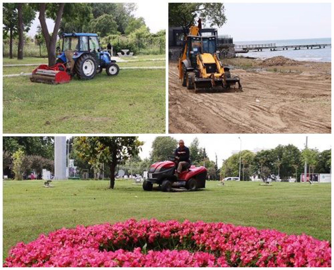 YALOVA BELEDİYESİ EKİPLERİ HIZ KESMİYOR