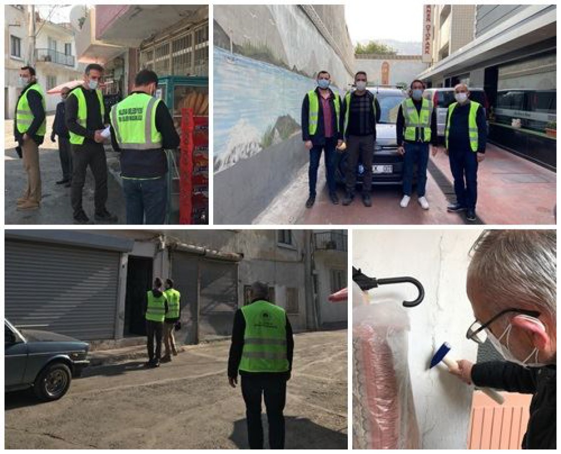 YALOVA BELEDİYESİ EKİPLERİ İZMİR’DE HASAR TESPİT ÇALIŞMALARINA KATILDI