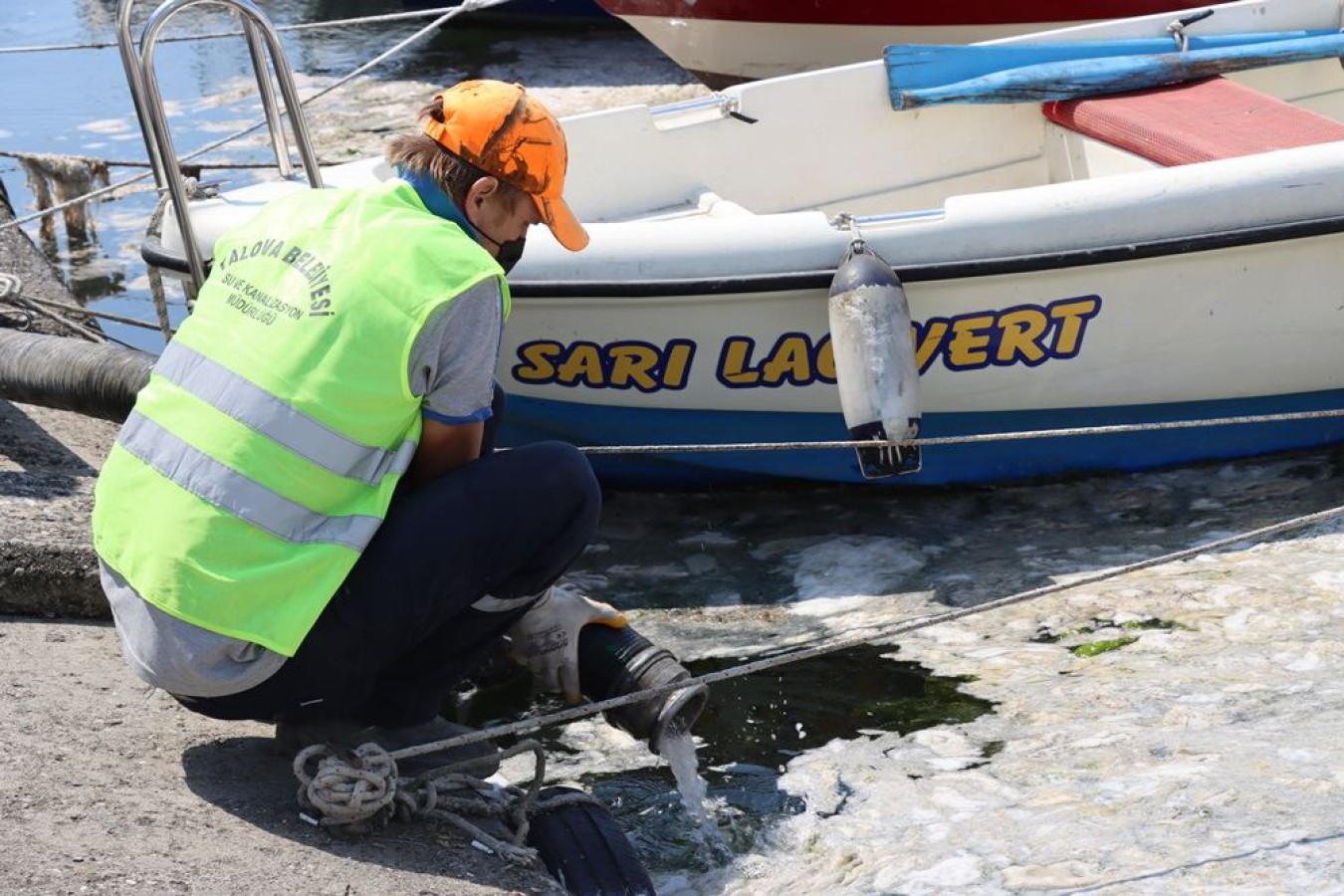 YALOVA BELEDİYESİ MÜSİLAJ TOPLANMASINA DESTEK VERİYOR