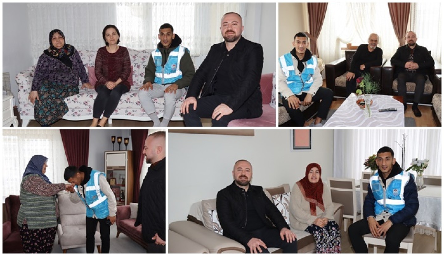 YALOVA BELEDİYESİ ŞEHİT AİLELERİ VE GAZİLERİ ZİYARET EDİYOR