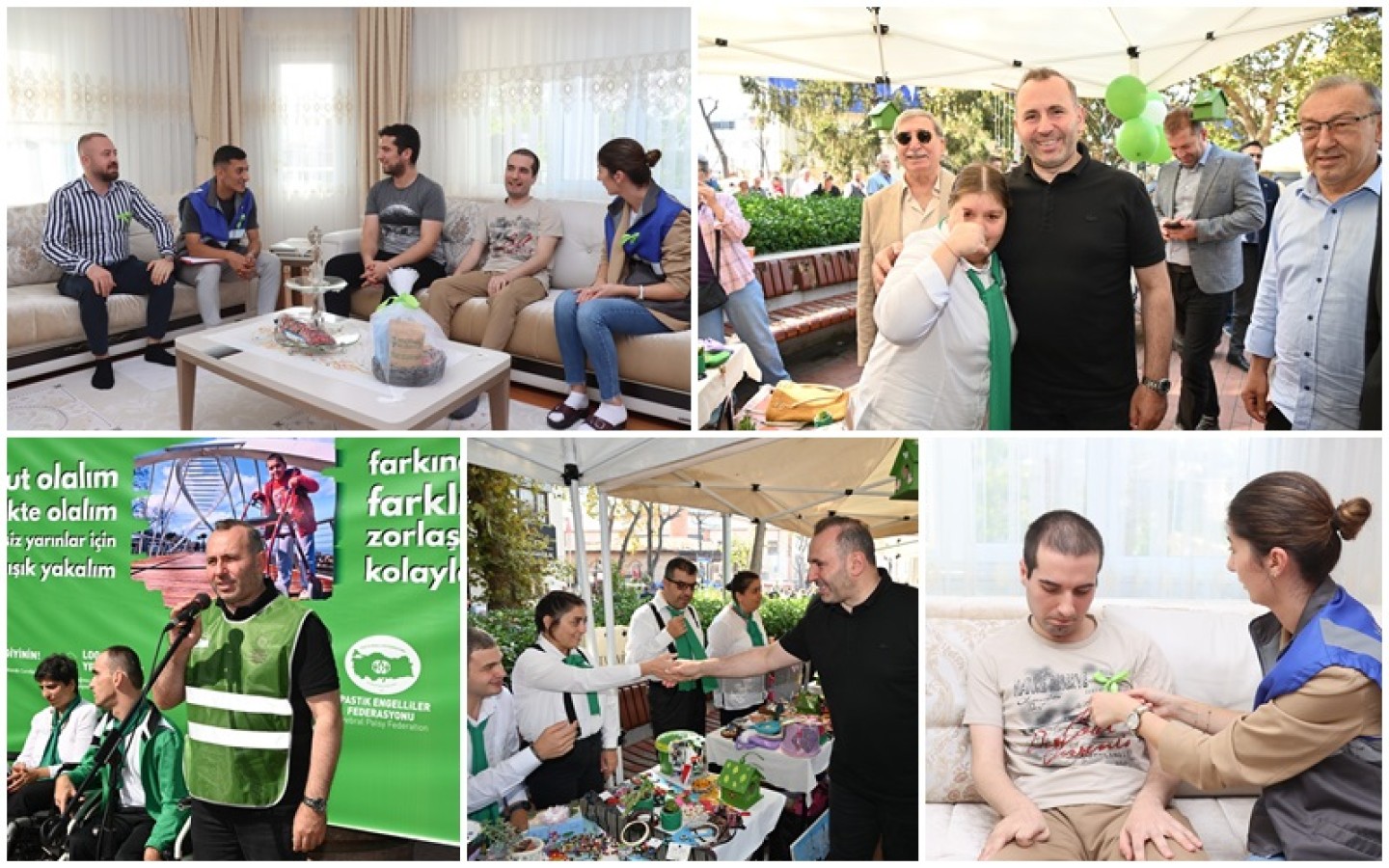 YALOVA BELEDİYESİ SEREBRAL PALSİ FARKINDALIK GÜNÜNDE AİLELERİ UNUTMADI