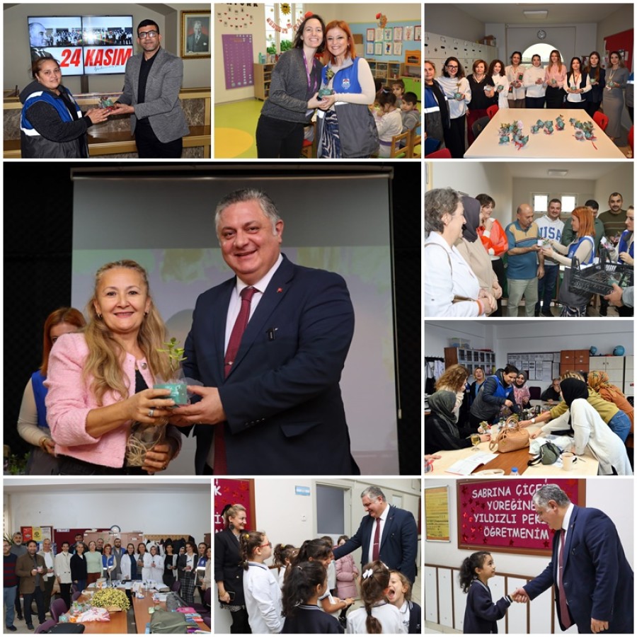 YALOVA BELEDİYESİ’NDEN 24 KASIM ÖĞRETMENLER GÜNÜ’NE ÖZEL JEST