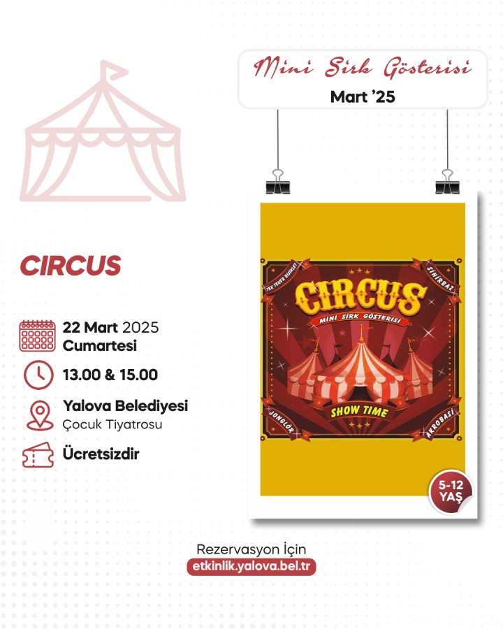 YALOVA BELEDİYESİ’NDEN ÇOCUKLARA MİNİ SİRK GÖSTERİSİ