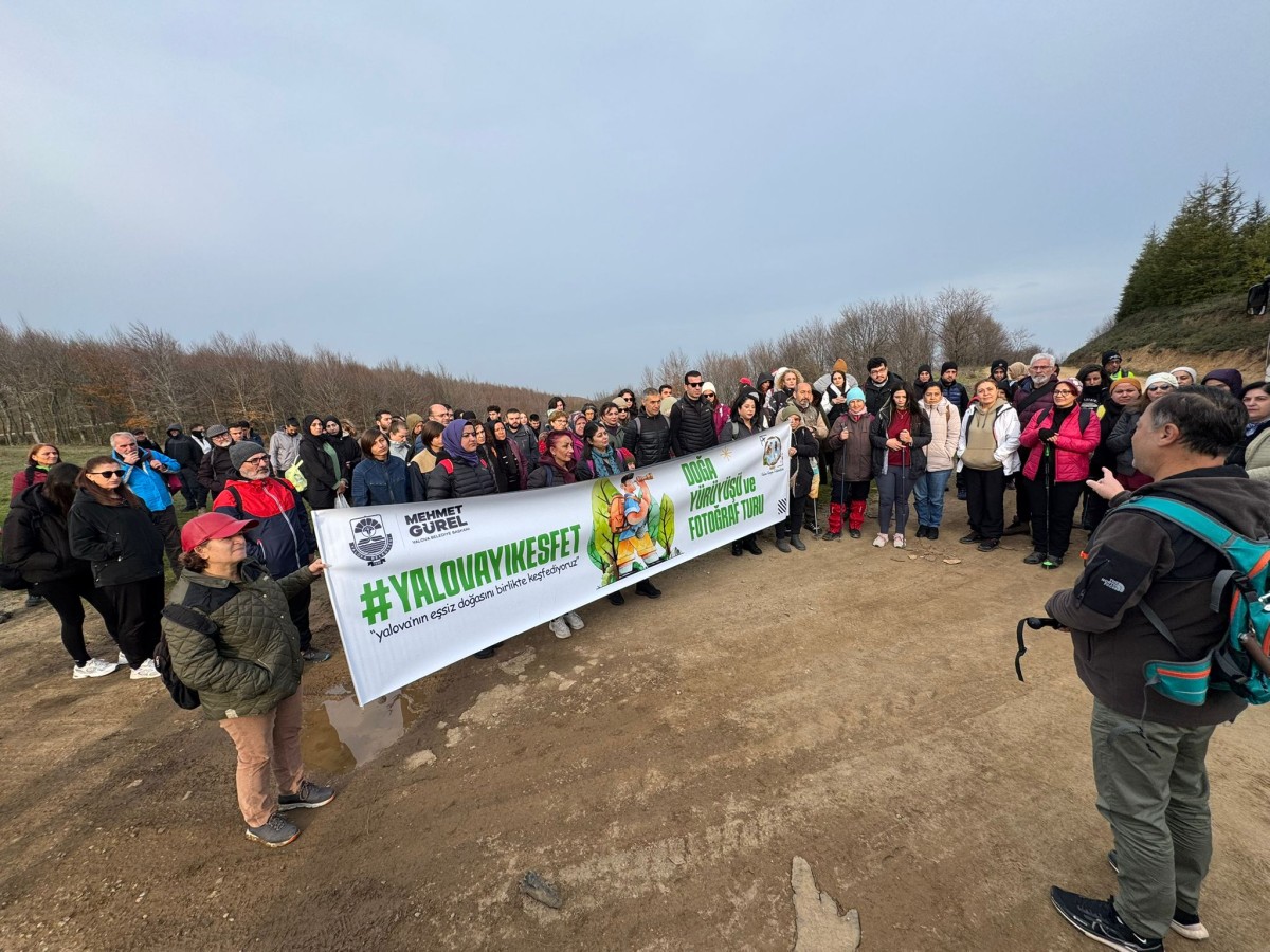 YALOVA BELEDİYESİ’NDEN DOĞASEVERLERE ELMALIK ROTASI