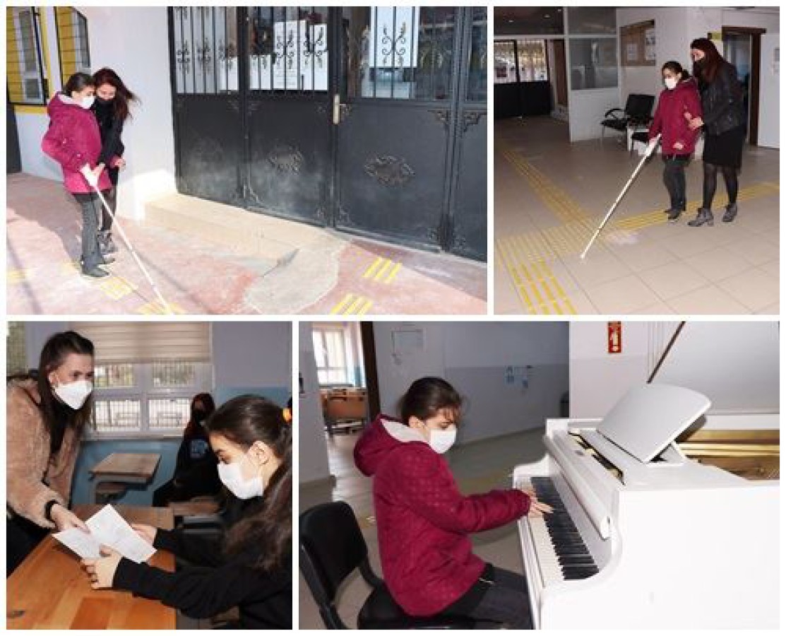 YALOVA BELEDİYESİ’NDEN GÖRME ENGELLİ İREM’E KARNE HEDİYESİ